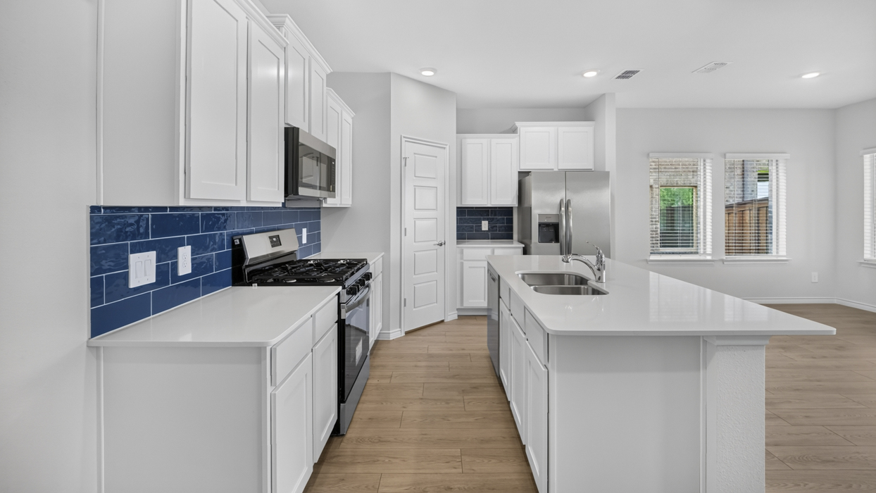 Copaiba Floorplan Elevation F Kitchen Gallery Image - Windchime in Celina, TX