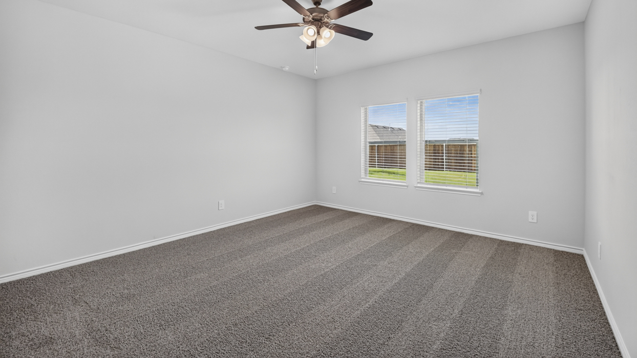Copaiba Floorplan Elevation F Bedroom Gallery Image - Windchime in Celina, TX