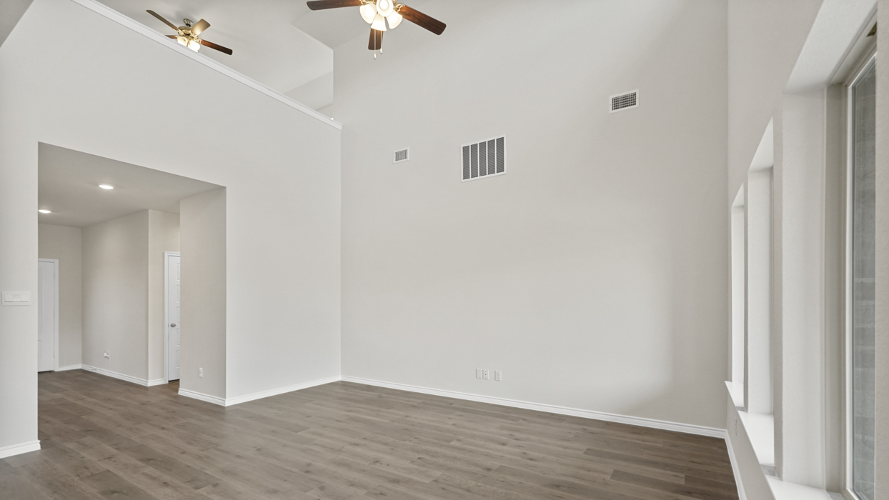 Tangerine Floorplan Elevation E Living Gallery Image - Windchime 50s in Celina, TX
