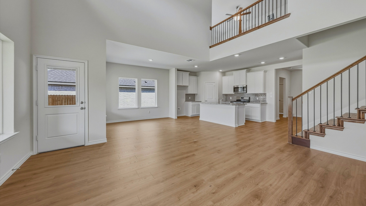 Copaiba Floorplan Elevation E Living Gallery Image - The Hills of Sherman in Sherman, TX