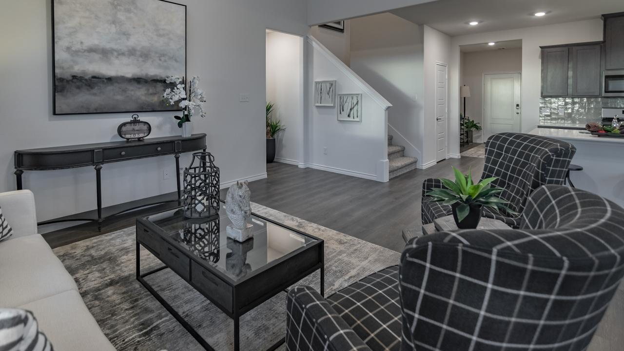 Copaiba Floorplan Elevation E/F Living Gallery Image - Windchime in Celina, TX