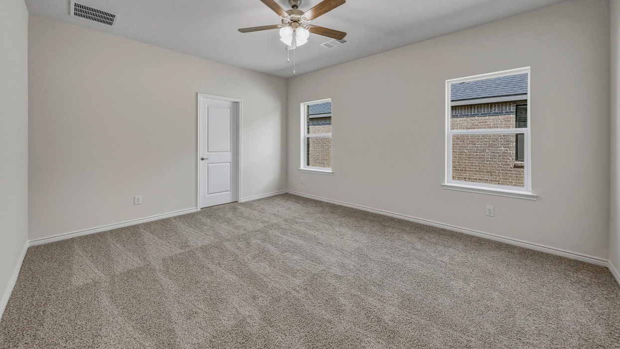Tangerine Floorplan Elevation E Bedroom Gallery Image - Windchime in Celina, TX