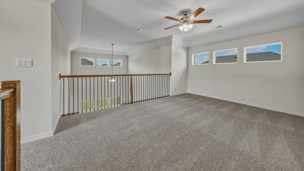 Tangerine Floorplan Elevation E Bedroom Gallery Image - Windchime in Celina, TX