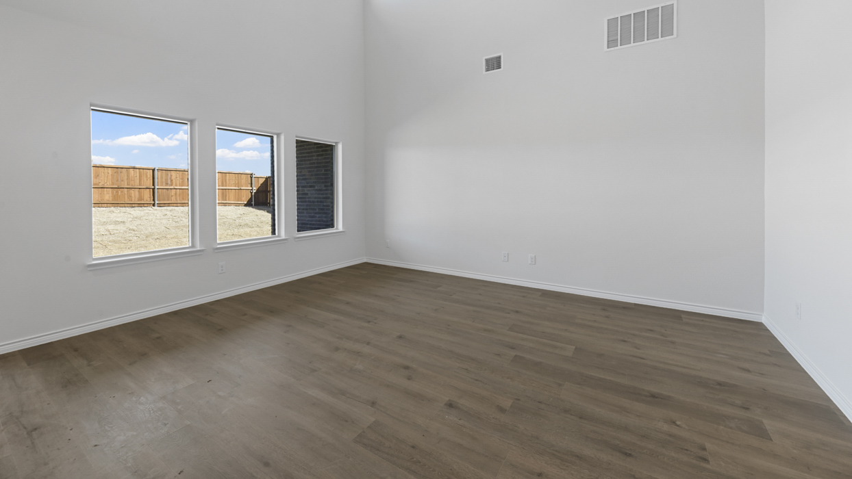 Tangerine Floorplan Elevation E/F Living Gallery Image - Windchime in Celina, TX