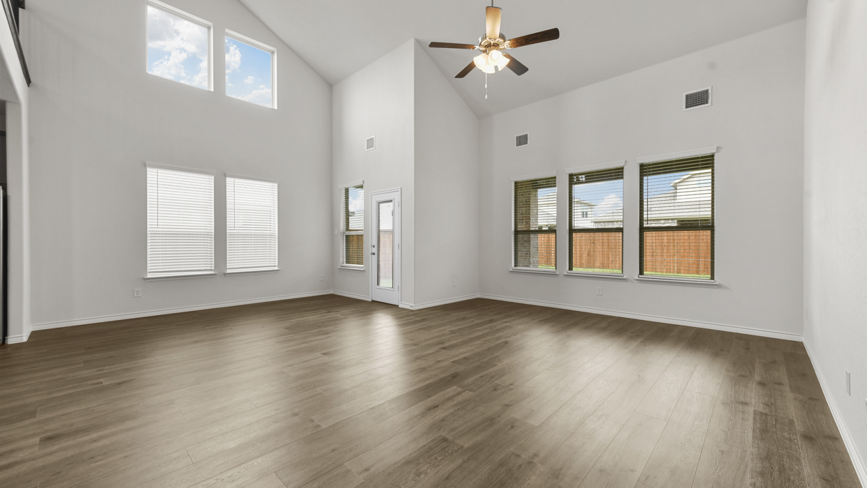 Bastrop Floorplan Elevation E Living Gallery Image - Windchime in Celina, TX