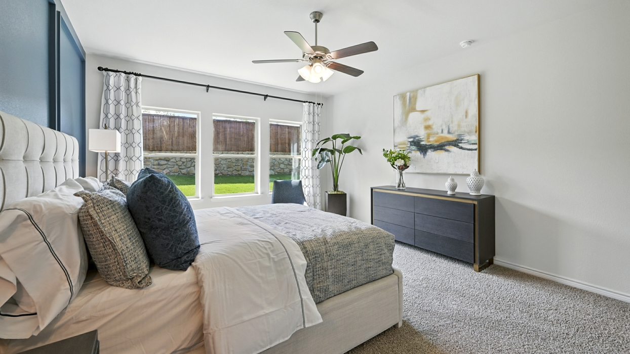 Bastrop Floorplan Bedroom Gallery Image-WIndchime in Celina, Tx