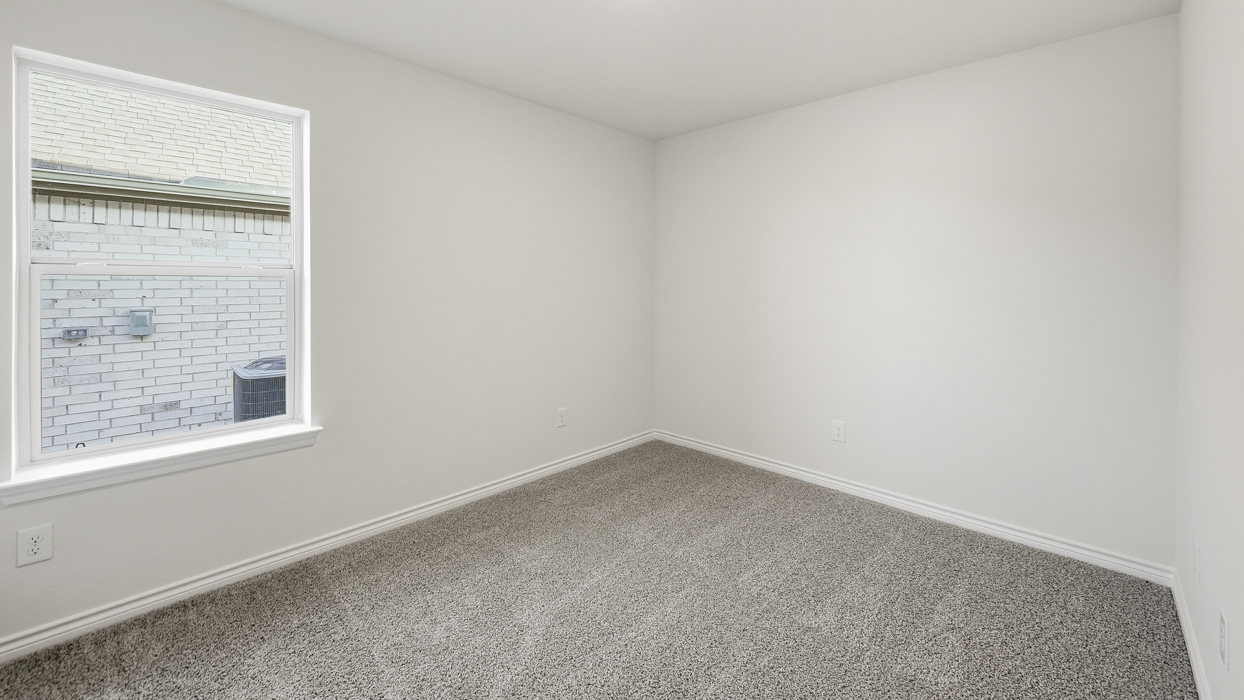 Brookshire Floorplan Elevation E Bedroom Gallery Image - Windchime in Celina, TX