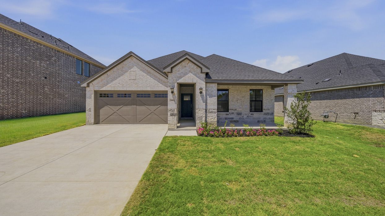 Brookshire floorplan elevation F Rendering-Windchime in celina, Tx