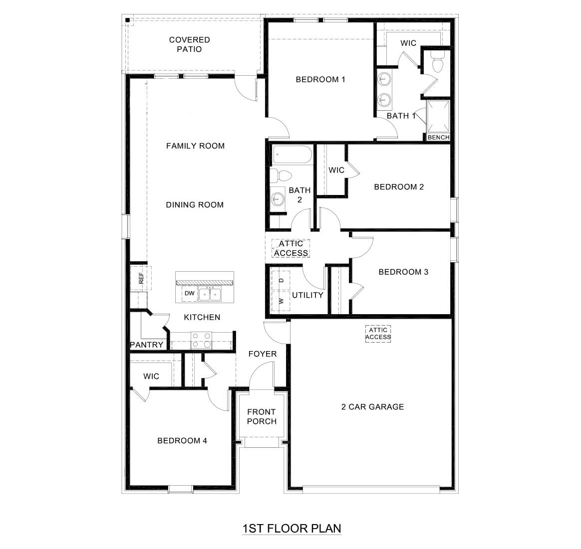 Everest Floorplan-Windchime in Celina, Tx