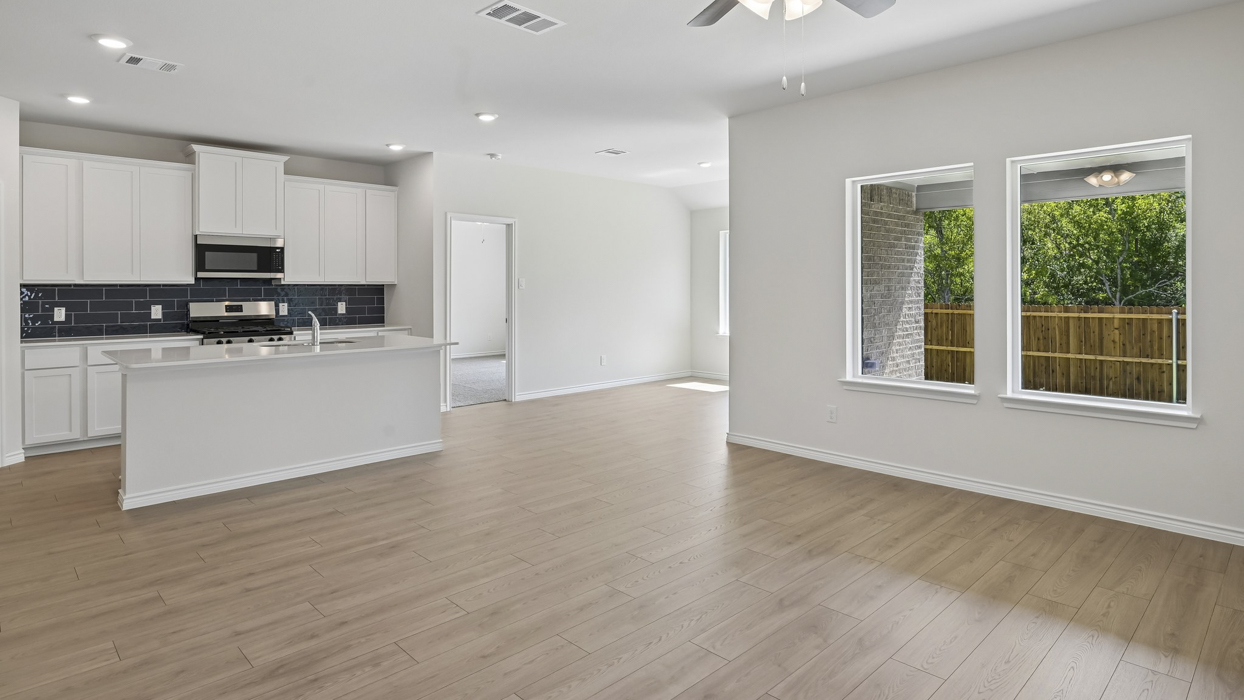 Hubbard Floorplan Kitchen Gallery Image - Windchime in Celina, TX