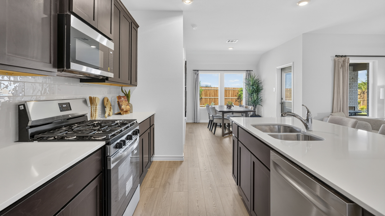 Hubbard Floorplan Kitchen Gallery Image - Windchime in Celina, TX