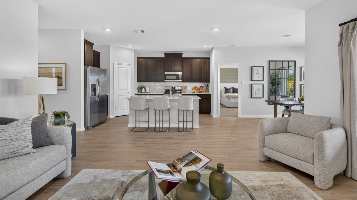Hubbard Floorplan Living Gallery Image - Windchime in Celina, TX