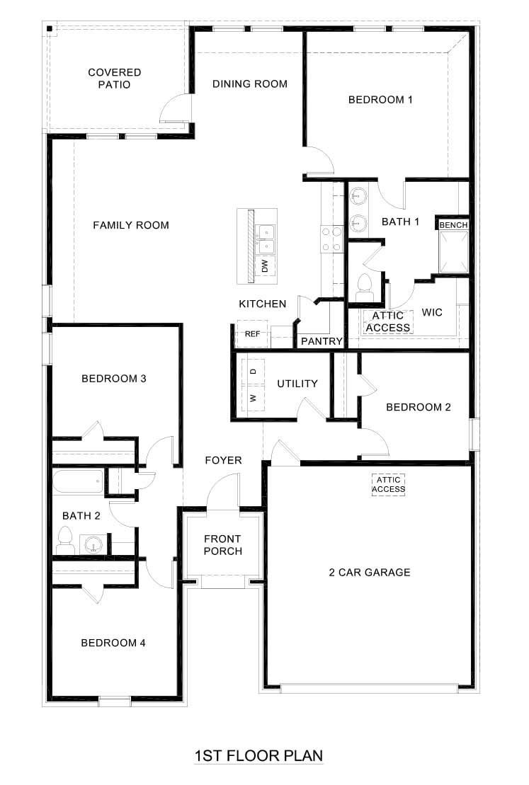 Haven Floorplan windchime in celina, tx
