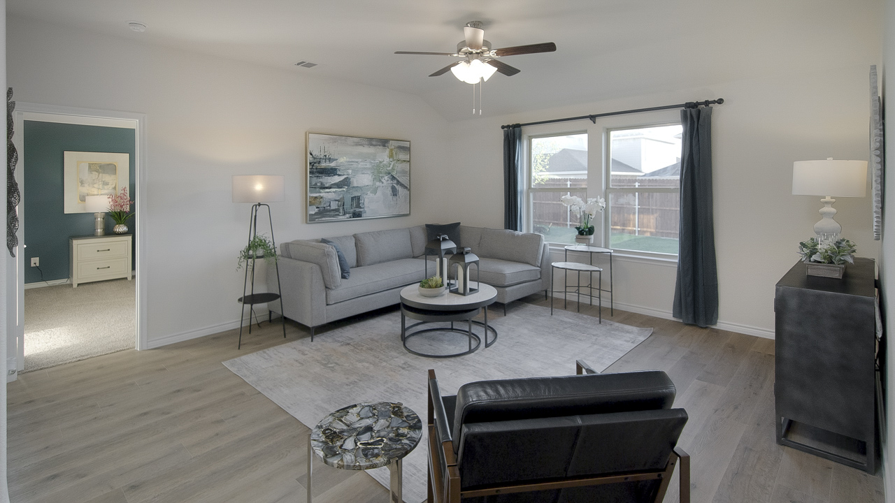 Ingleside Floorplan Elevation E Living Gallery Image - Windchime in Celina, TX