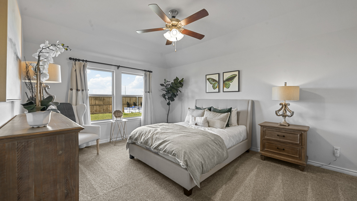 Ingleside Floorplan Elevation E Bedroom Gallery Image - Windchime in Celina, TX