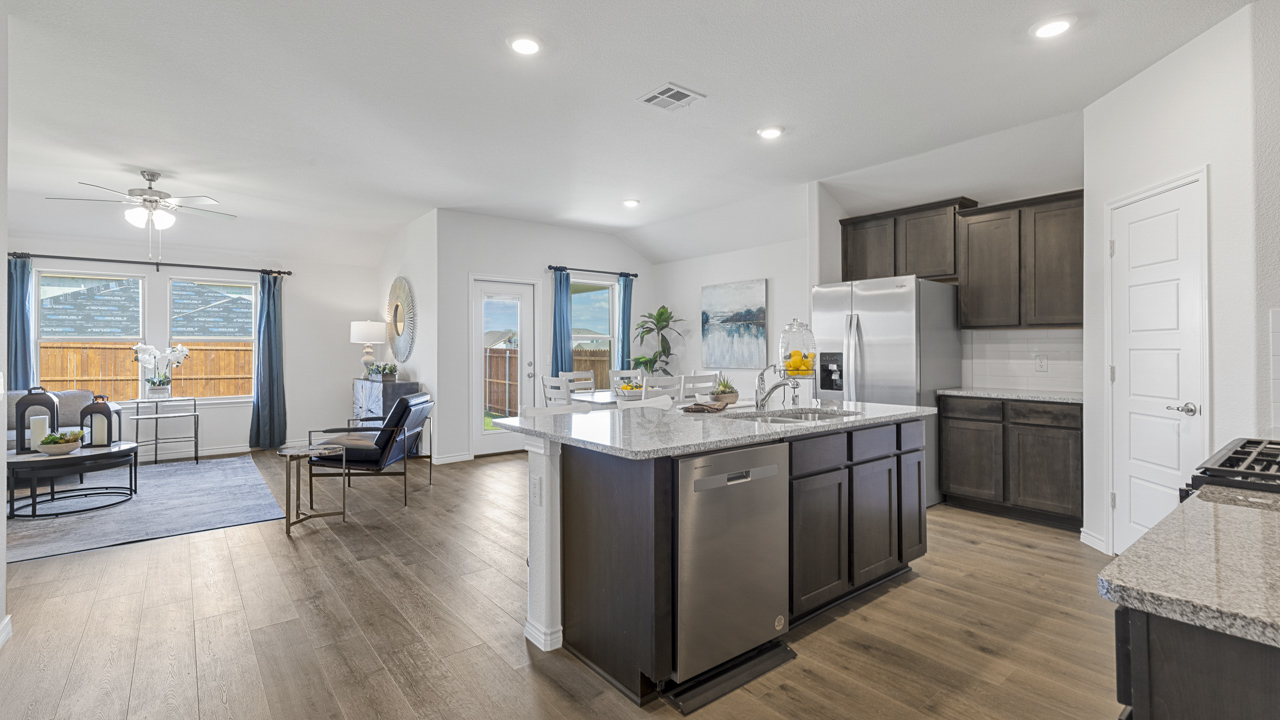 Ingleside Floorplan Kitchen Gallery Image - Windchime 50s in Celina, TX