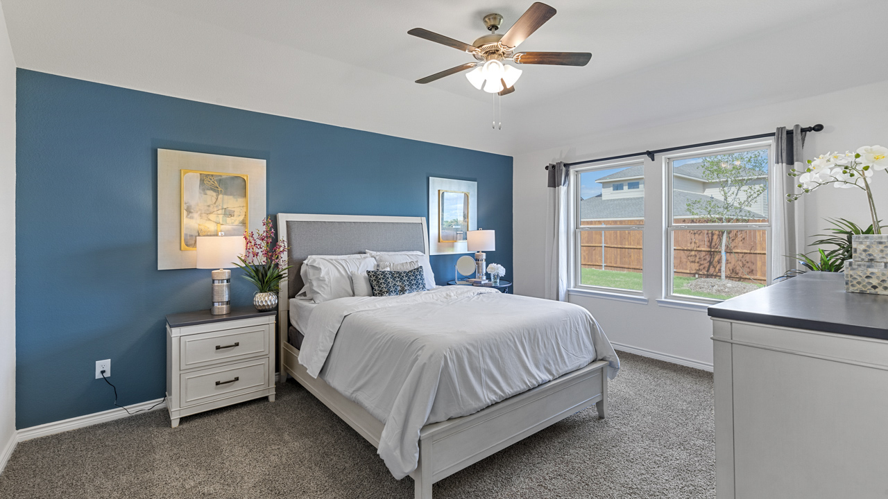 Ingleside Floorplan Bedroom Gallery Image - Windchime 50s in Celina, TX