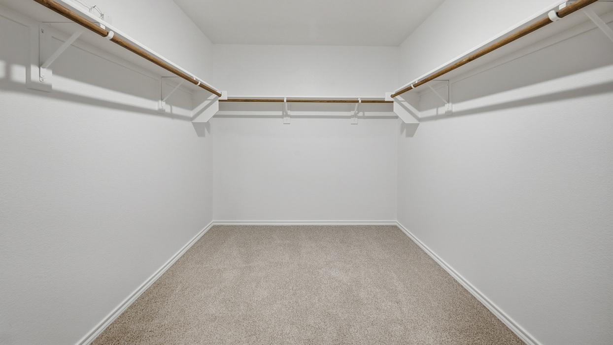 Benson Floorplan Closet Gallery Image-Arbor Trails in Princeton, TX