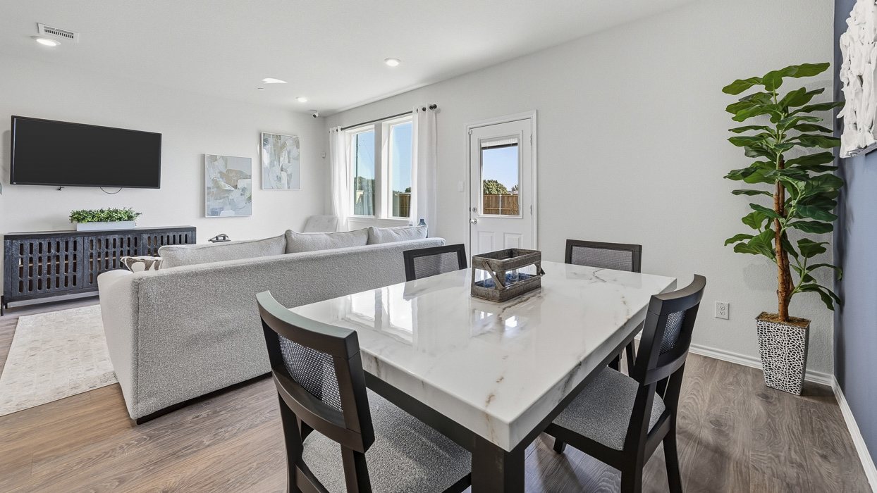 Benson Floorplan Living Gallery Image-Arbor Trails in Princeton, TX