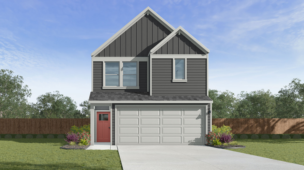 V22C Celeste Floorplan Elevation G Rendering-Arbor Trails South in Princeton, TX