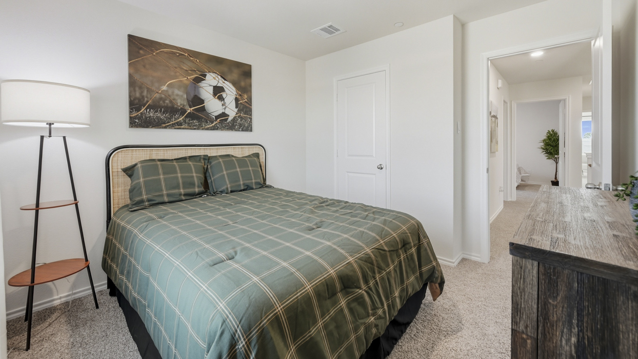 V22J Justice Floorplan Bedroom Gallery Image-Arbor Trails South in Princeton, TX