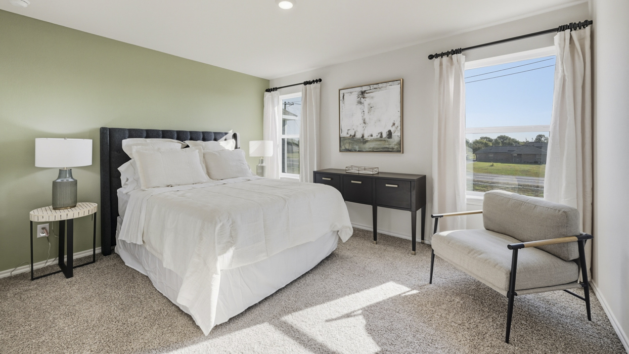V22J Justice Floorplan Bedroom Gallery Image-Arbor Trails South in Princeton, TX