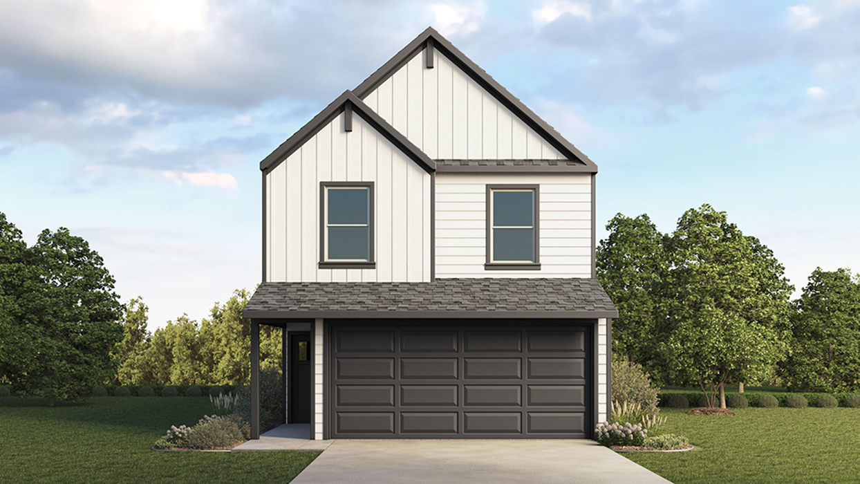 V22J Justice Floorplan Elevation G Rendering-Arbor Trails South in Princeton, TX