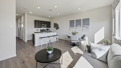 Argentina Floorplan Living Gallery Image Arbor Trails South in Princeton TX