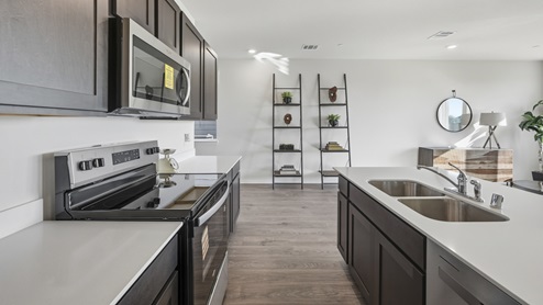 V22J Justice Floorplan Kitchen Gallery Image-Arbor Trails South in Princeton, TX