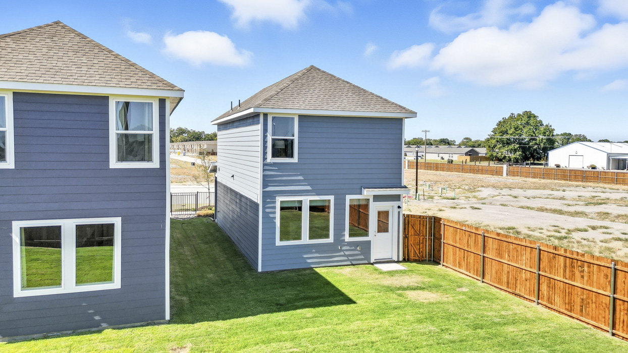 Argentina Floorplan Elevation B Backyard Gallery Image - Arbor Trails South in Princeton, TX
