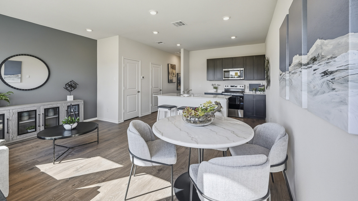 Argentina Floorplan Living Gallery Image-Arbor Trails in Princeton, TX