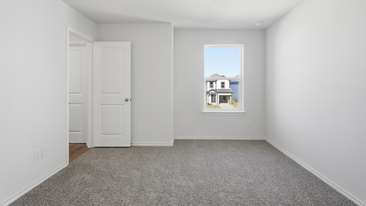 Santiago Floorplan Elevation B Bedroom Gallery Image - Arbor Trails South in Princeton, TX