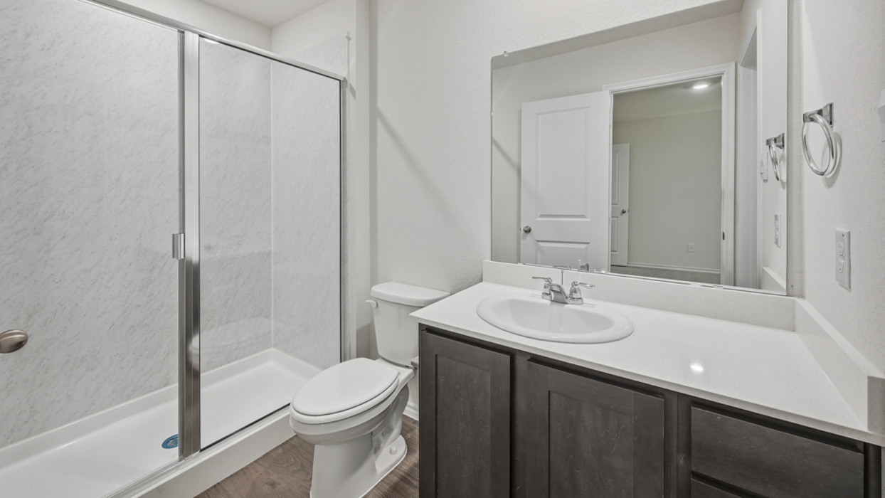 Catalina Floorplan Elevation B Bathroom Gallery Image - Arbor Trails South in Princeton, TX