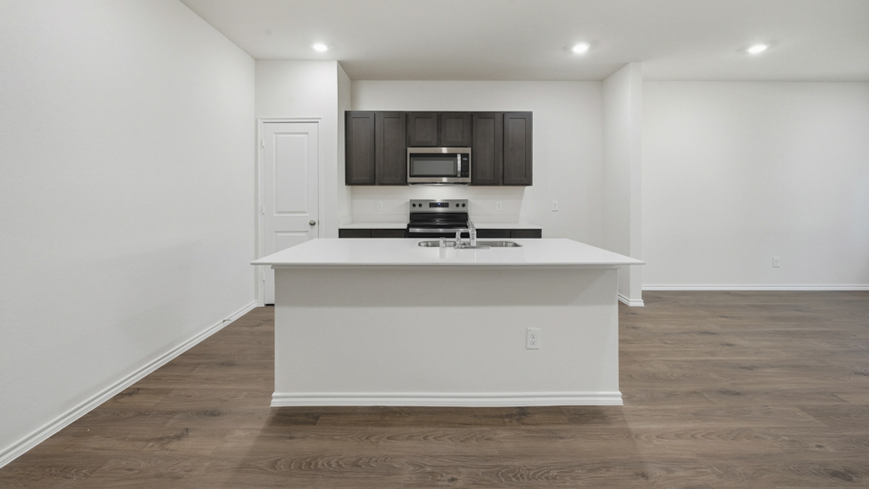 Catalina Floorplan Elevation B Kitchen Gallery Image - Arbor Trails South in Princeton, TX