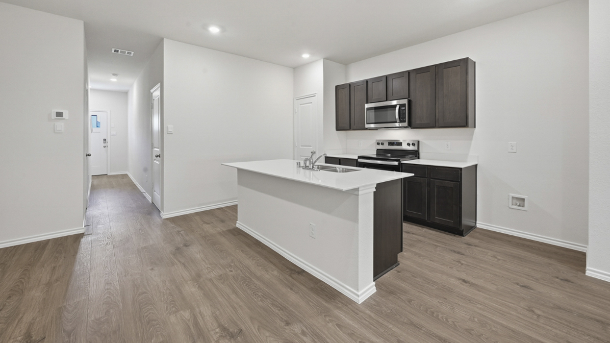 Catalina Floorplan Elevation B Kitchen Gallery Image - Arbor Trails South in Princeton, TX