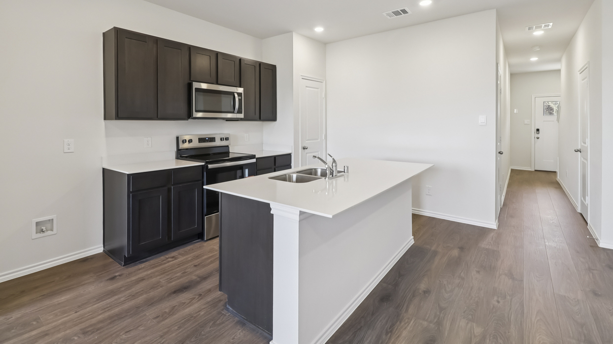 Catalina Floorplan Elevation A Kitchen Gallery Image - Arbor Trails South in Princeton, TX
