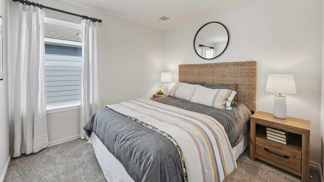 Dewsbury Floorplan Elevation B Bedroom Gallery Image - Arbor Trials South in Princeton, TX