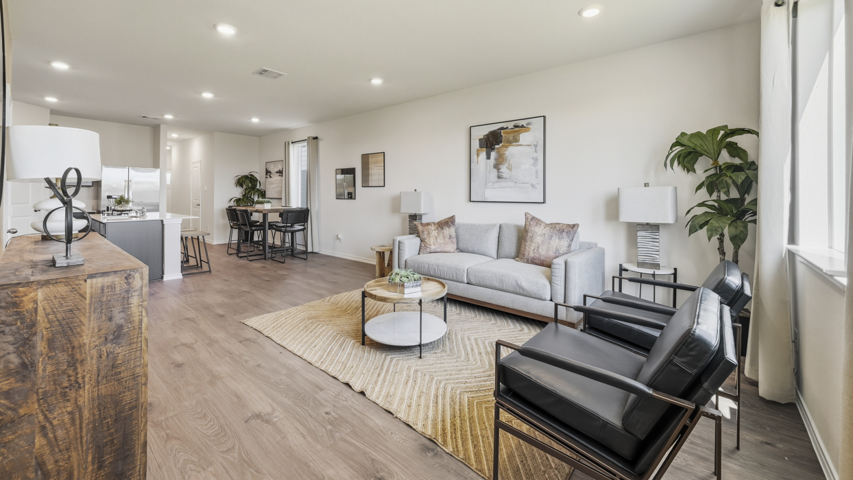 V18D Dewsbury Floorplan Living Gallery Image-Arbor Trails South in Princeton, TX