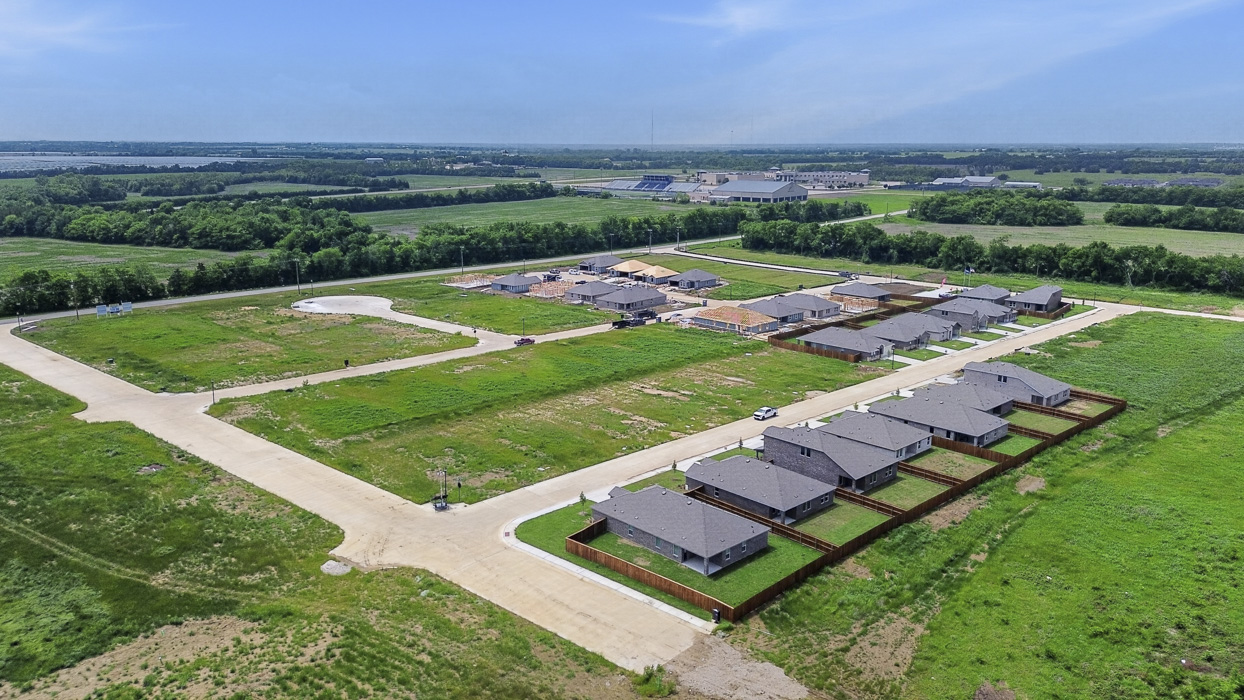 Drone Image-Forestbrook Estates in Paris, Tx