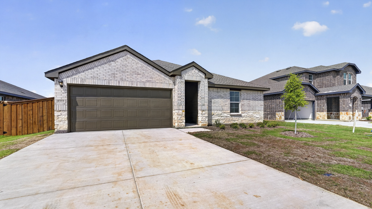 Bellvue Floorplan Elevation B Exterior Gallery Image - Forestbrook Estates in Paris, TX