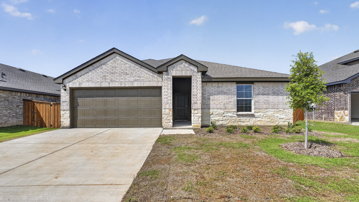 Bellvue Floorplan Elevation B Exterior Gallery Image - Forestbrook Estates in Paris, TX