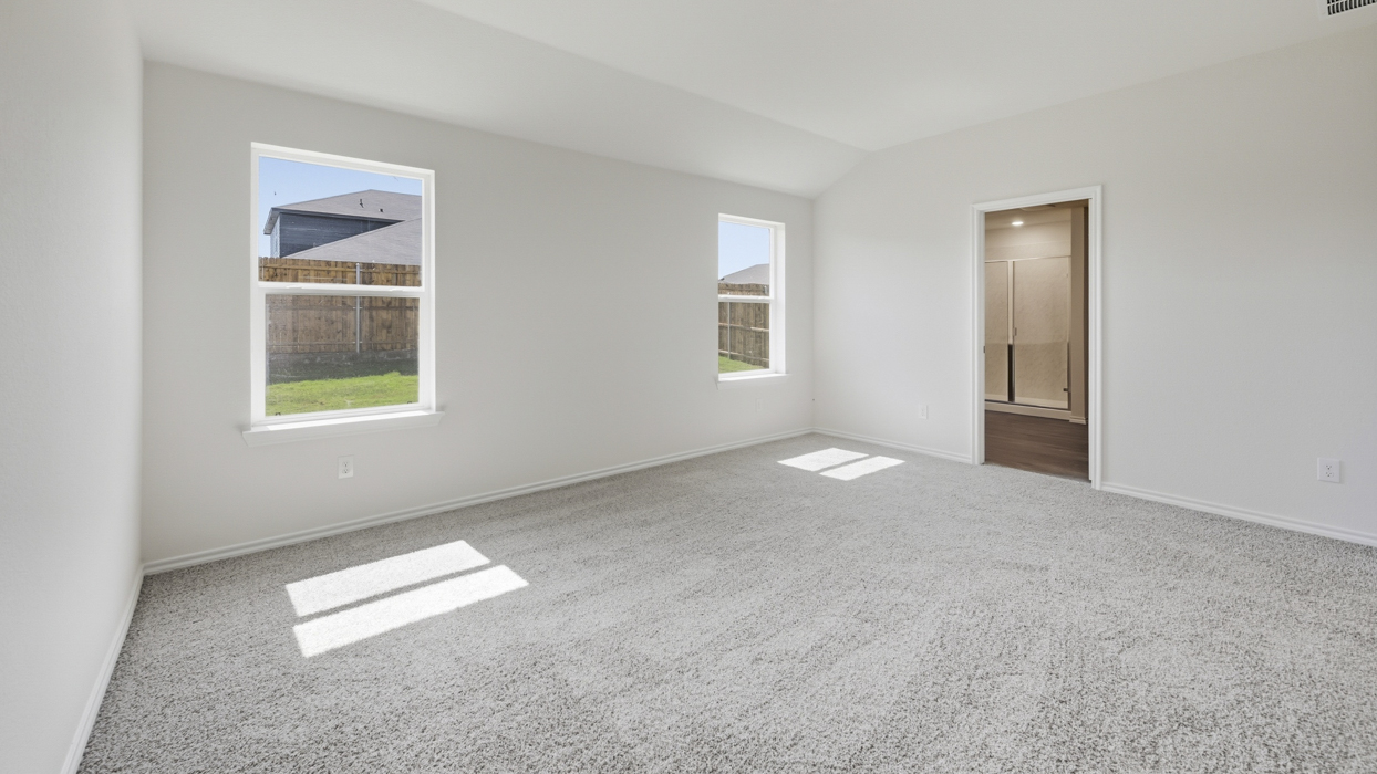 Lakeway Floorplan Elevation A Bedroom Gallery Image - Forestbrook Estates in Paris, TX