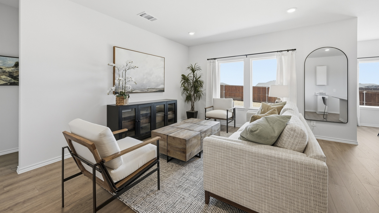 Naples Floorplan Living Gallery Image-Sanger Circle in Sanger, Tx