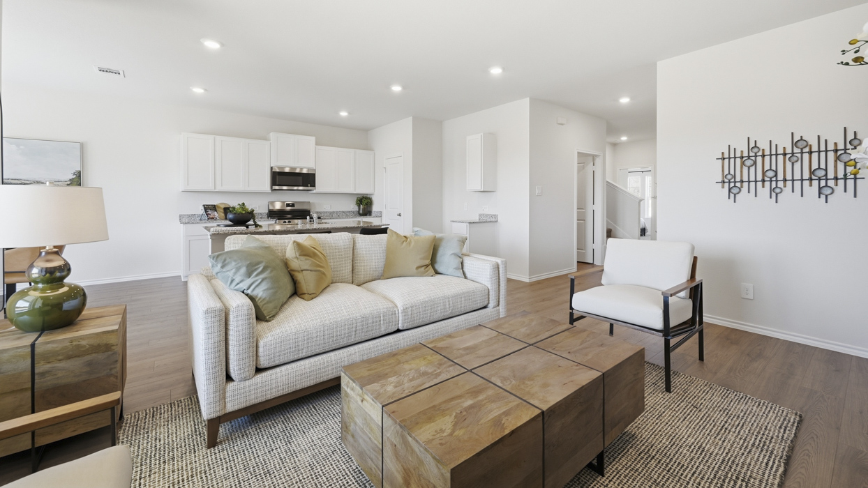 Naples Floorplan Living Gallery Image-Sanger Circle in Sanger, Tx