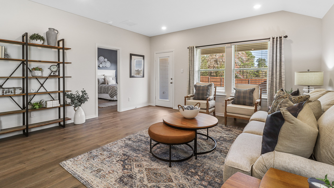 X40E Elgin Floorplan Living Gallery Image-Sanger Circle in Sanger, TX