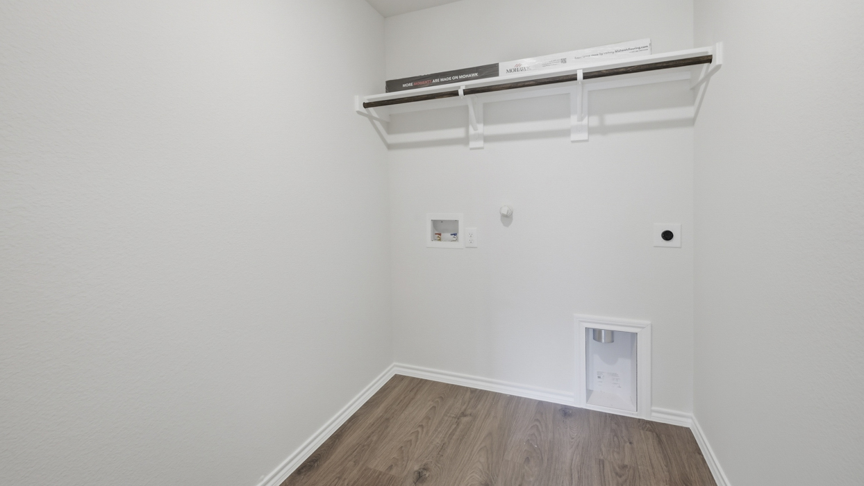 X40L Lakeway Floorplan laundry room gallery image at Sanger Circle in Sanger TX