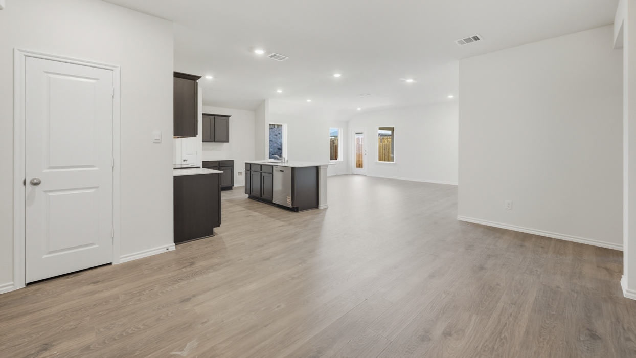 X40L Lakeway Floorplan living room gallery image at Sanger Circle in Sanger TX