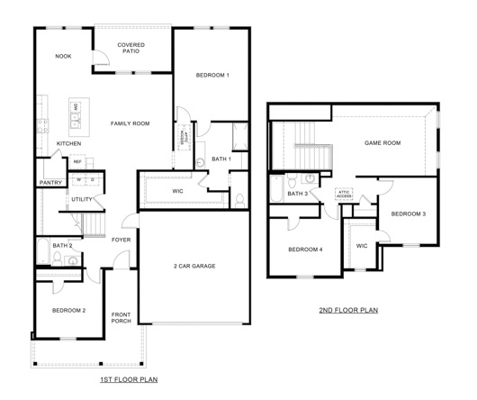 X40N Naples Floorplan-Sanger Circle in Sanger, TX