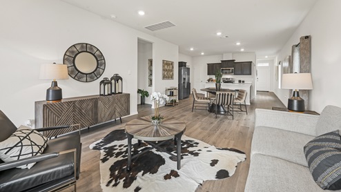 X30H Hanna Floorplan Elevation F Living-Yarbrough Farms in Pilot Point,TX