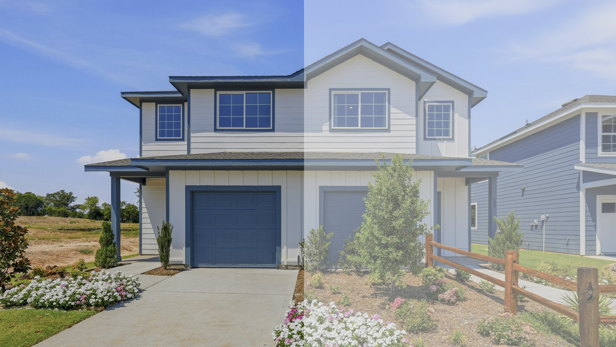 Alexandria Floorplan Elevation B Left Exterior Rendering - Stonewood in Sulphur Springs, TX